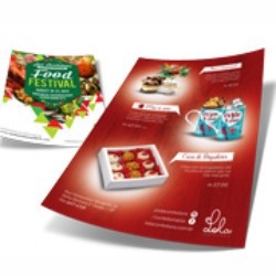 Folheto 115g | 30x42cm | 4/4