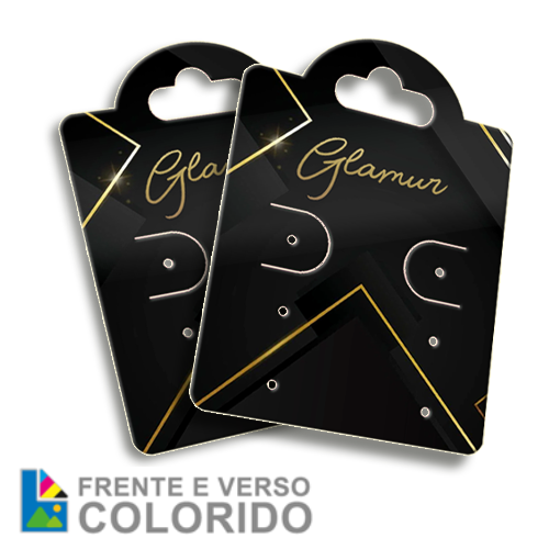 Cartela Papel Especial | 45x40mm | 4/4 | UV 1/0