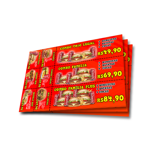 Folheto Cupom de Desconto | 10x15cm | 4/4