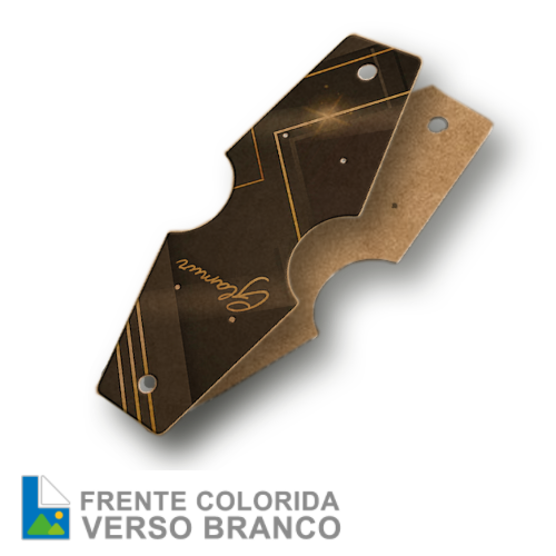 Cartela Papel Especial | 45x130mm | 4/0 | UV 1/0