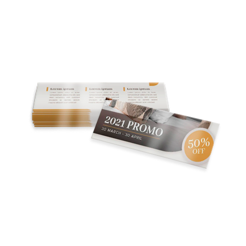 Folheto 150g | 14x40cm | 4/4 | UV 1/1