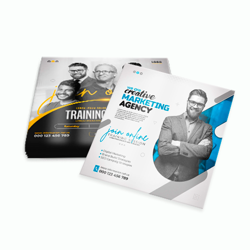 Folheto 150g | 30x30cm | 4/4 | UV 1/1