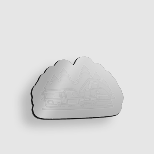 Placa Acrílico A4 | 22x33cm |Acrílico Espelhado Prata - 2mm