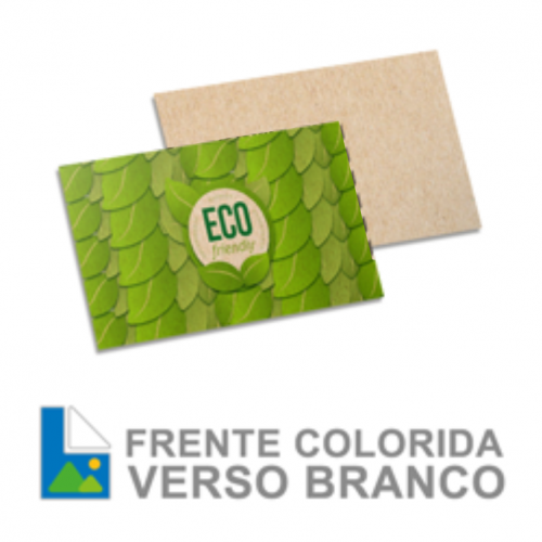 Postal Reciclado | 10x18cm | 4/0 | Sem Verniz