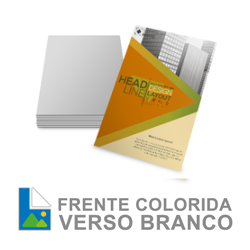 Folheto 90g | 20x28cm | 4/0