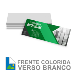 Folheto 90g | 10x28cm | 4/0